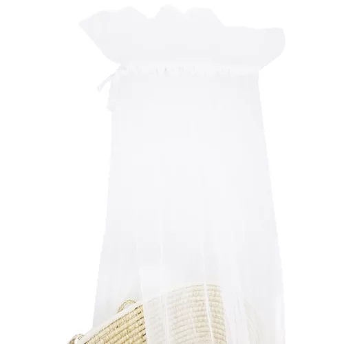 EKO Baldachin felett babaágy átlátszó 150x300 cm - White