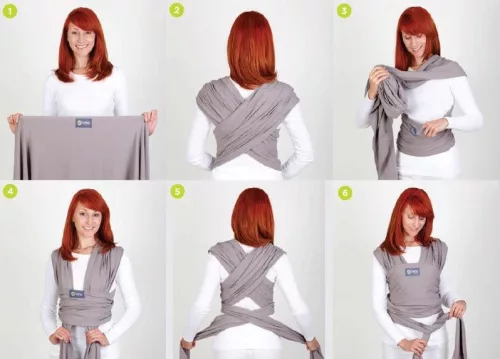 Boba Gyerekhordozó / Kendő Classic Wrap - Pink