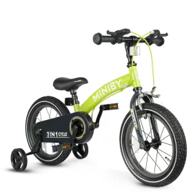 QPLAY Miniby 3in1 kerékpár 2-8 év - Green