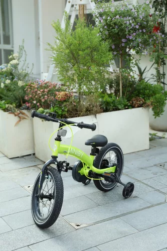 QPLAY Miniby 3in1 kerékpár 2-8 év - Green