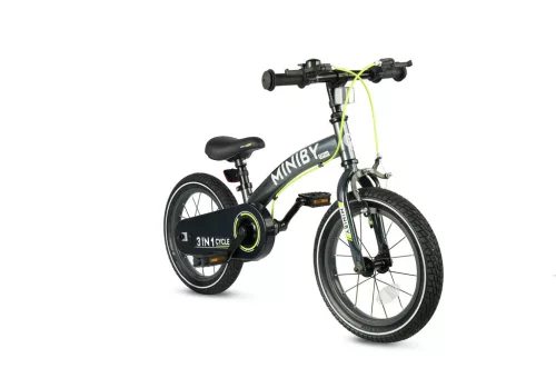 QPLAY Miniby 3in1 kerékpár 2-8 év - Grey