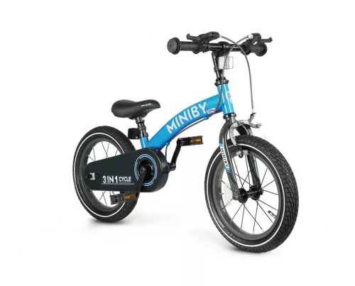 QPLAY Miniby 3in1 kerékpár 2-8 év - Blue