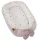 EKO Babafészek pamut Velvet 90x60cm - Beige Meadow