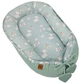 EKO Babafészek Velvet Dogs 90x60 cm - Mint