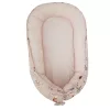 EKO Bölcső kétoldalas pamut 90x60 cm - My farm Stars Powder pink