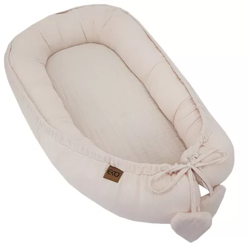 EKO Babafészek muszlin 90x60 cm - Beige