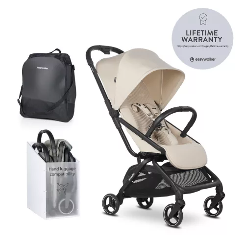EASYWALKER Sport babakocsi Rockey S - Bright Taupe