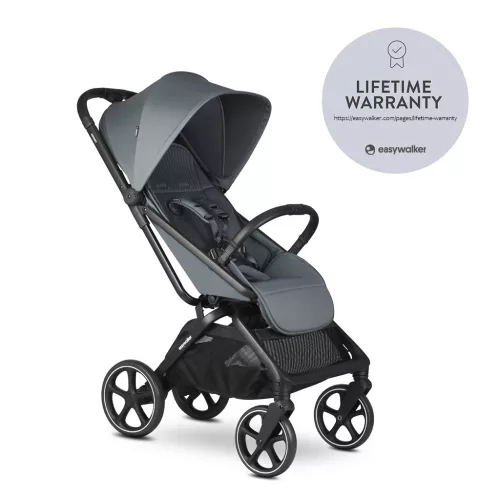 EASYWALKER Sport babakocsi Rockey L - Smooth Grey
