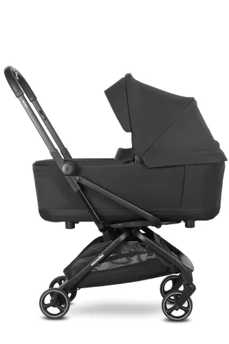 EASYWALKER Mózeskosár Rockey S/M/L - Pure Black