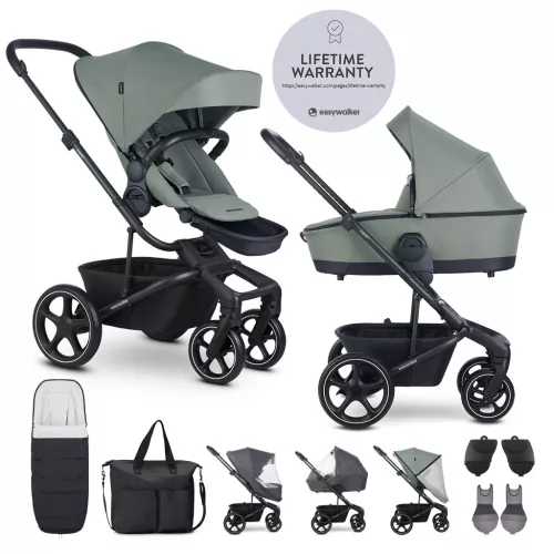 EASYWALKER Kombinált babakocsi Harvey⁵ Agave Green XXL RWS