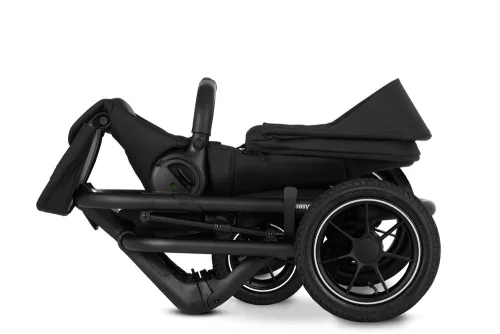 EASYWALKER Kombinált babakocsi Jimmey Pepper Black XXL AIR + RWS