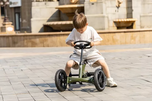 QPLAY Go Kart 4 kerekű járgány - Army Green