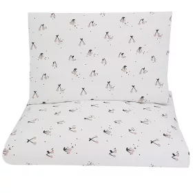 EKO Ágynemű 2-részes pamut Cherry 90x120cm, 40x60cm