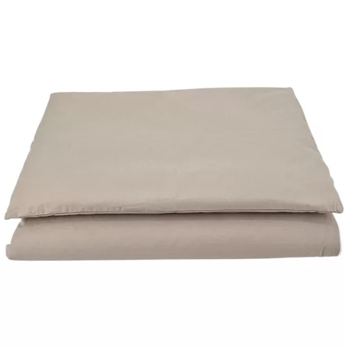 EKO 2 darabos pamut ágyneműhuzat kiságyhoz 40x60cm, 90x120cm - Dark Beige