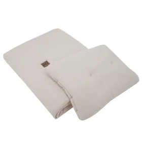   EKO Ágynemű szett 2 részes muszlin 30x40 cm, 75x100 cm - Beige 