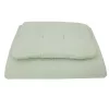 EKO Ágynemű szett 2 részes muszlin 30x40 cm, 75x100 cm - Mentol