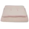 EKO Ágynemű szett 2 részes muszlin 30x40 cm, 75x100 cm - Powder pink