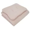EKO Ágynemű szett 2 részes muszlin 30x40 cm, 75x100 cm - Powder pink