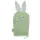 EKO Pamut frottír fürdetőkesztyű fülekkel Bunny 20x15 cm - Olive green