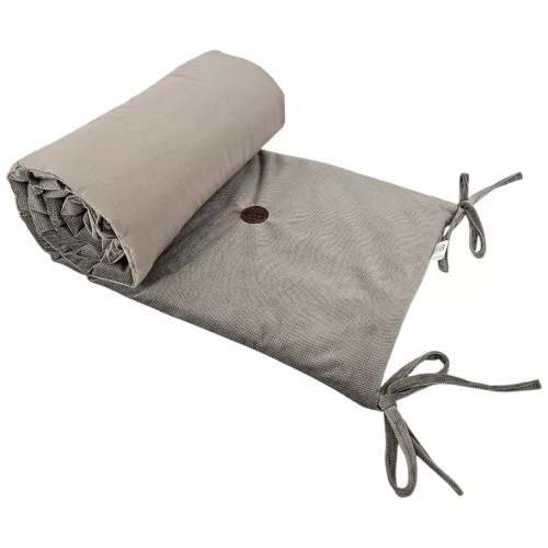 EKO Pamut rácsvédő bársony 360 cm - Dark Beige