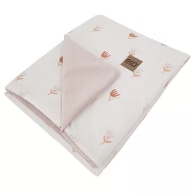   EKO takaró pamut kétoldalas bársonyos alátéttel Meadow 100x80cm - Beige 