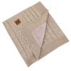 EKO Kasmír takaró szőrme béléssel Beige 100x80 cm