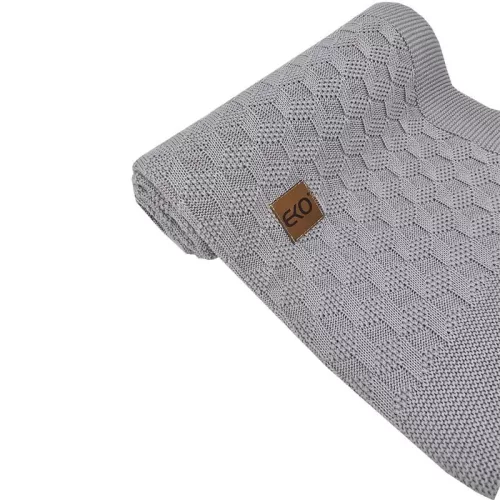 EKO Bambusz takaró 80x100cm - Light Grey