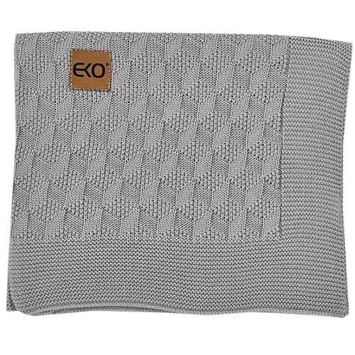 EKO Bambusz takaró 80x100cm - Light Grey