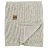 EKO Kötött takaró béléssel 100x80 cm - Bézs