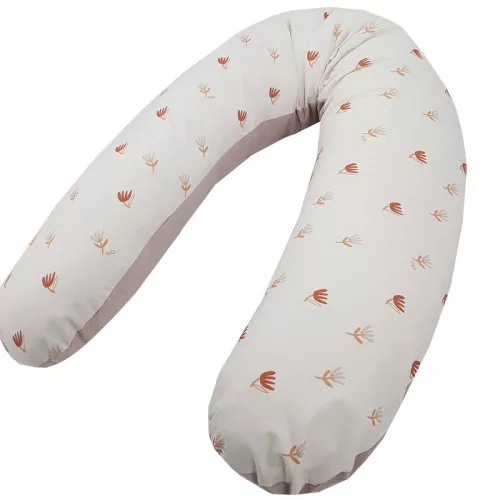 EKO Szoptatós párna Velvet Meadow 180cm - Beige