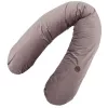 EKO Pamut szoptatós párna bársony 180cm - Dark Pink