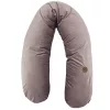 EKO Pamut szoptatós párna bársony 180cm - Dark Pink
