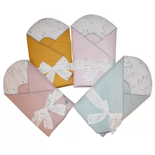 EKO Babatakaró pamut nyomtatással és kókusz belsővel - Mentol