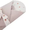 EKO takaró pamutból velúrral és kókusz belsővel masnival Meadow 75x75cm - Beige