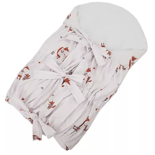 EKO Bebújós takaró pamutból kókusszal 75x75cm - Fox