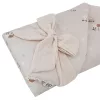 EKO Muszlin pólya kókusz kivehető betéttel Bees Beige 75x75 cm - Beige