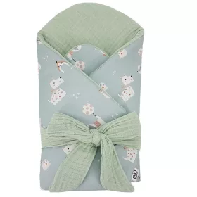   EKO Muszlin pólya kókusz kivehető betéttel Dogs Muselin 75x75 cm - Mint