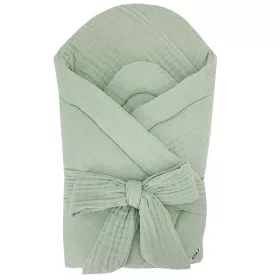 EKO Muszlin pólya merevítés nélkül 75x75 cm - menta