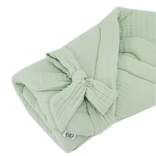 EKO Muszlin pólya merevítés nélkül 75x75 cm - menta