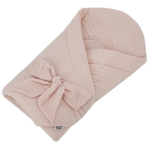 EKO Muszlin pólya megerősítés nélkül 75x75 cm - Powder pink