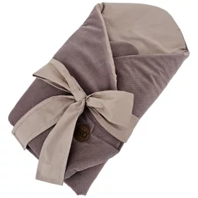   EKO Pamut pólya bársony kivehető kókuszos betéttel és masnival 75x75cm - Dark Pink