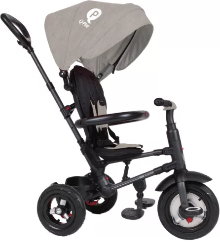 QPLAY Tricikli Rito air gel (Gumi) 10-72 hónap - Grey