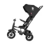 QPLAY Tricikli Rito air gel (Gumi) Grey, életkor 10-72 hónap
