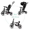 QPLAY Tricikli Rito eva 10-72 hó - Black
