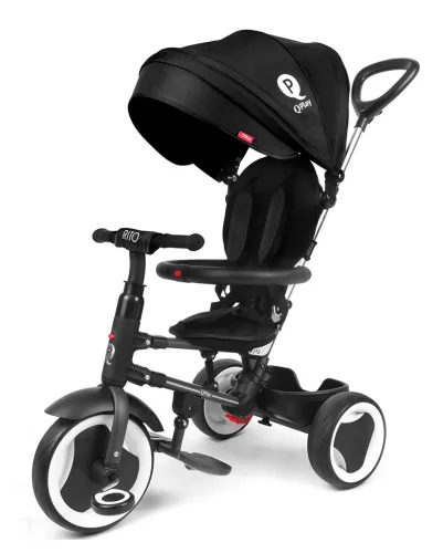 QPLAY Tricikli Rito eva Black, kor 10-72 hó