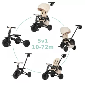 QPLAY Nova Max 5az1-ben tricikli - Beige