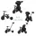QPLAY Nova Max 5az1-ben tricikli - Black