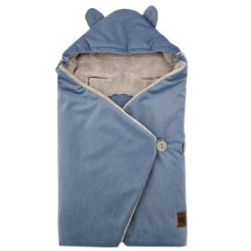 EKO Babahordozóba való bundazsák - kék