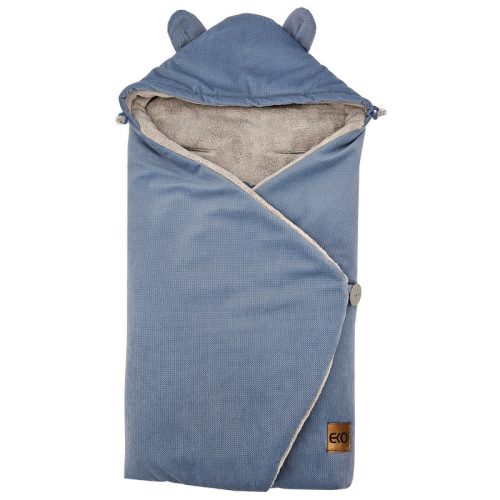 EKO Babahordozóba való bundazsák - kék