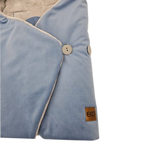 EKO Babahordozóba való bundazsák - kék